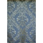 Jacquard Damask, Color Sky, Fabric sold By the Yards, 58 